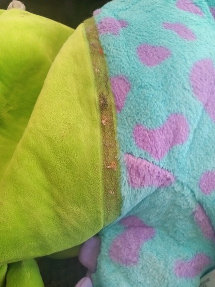 Disney Parks Monsters Inc Sully and Mike Reversible Plush 24 inches - Picture 4 of 9